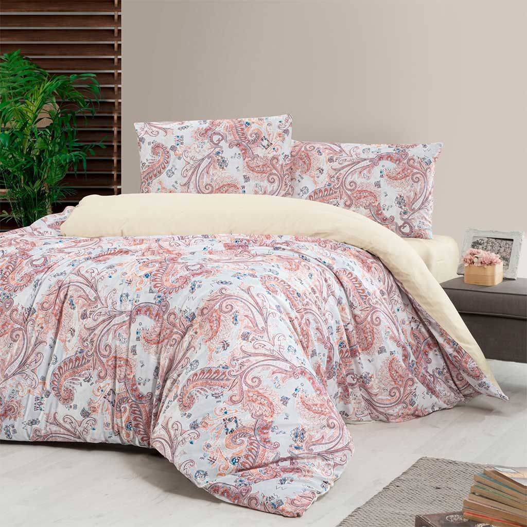 Aryıldız Home Exclusive Saten Nevresim Çift Kişilik Arles - Aryıldız