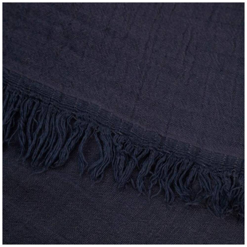 Bambu Saçaklı Pike Çift Antrasit - Maxstyle