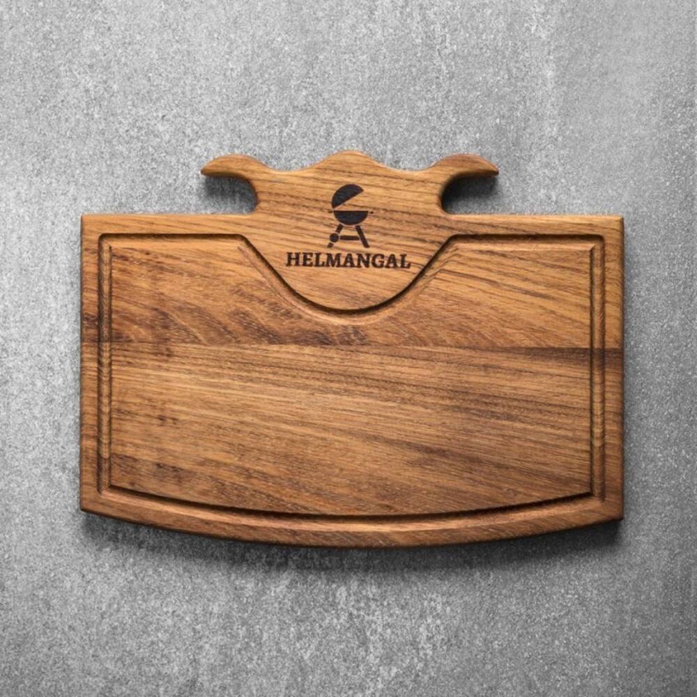 Helmangal Boynuzlu Steak Et Kesme Tahtası - Helmangal