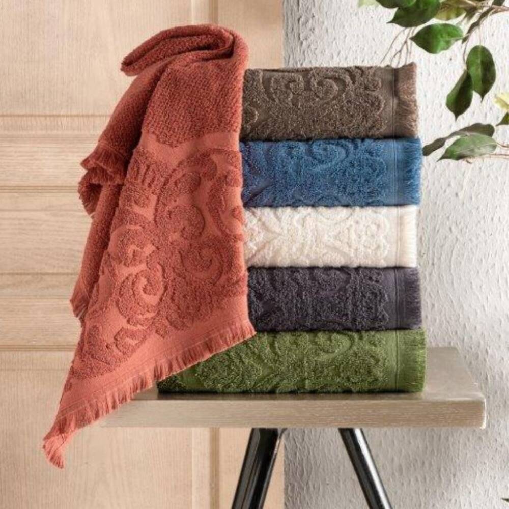 Maxstyle Alara Jakarlı 50x90 cm Havlu - Maxstyle