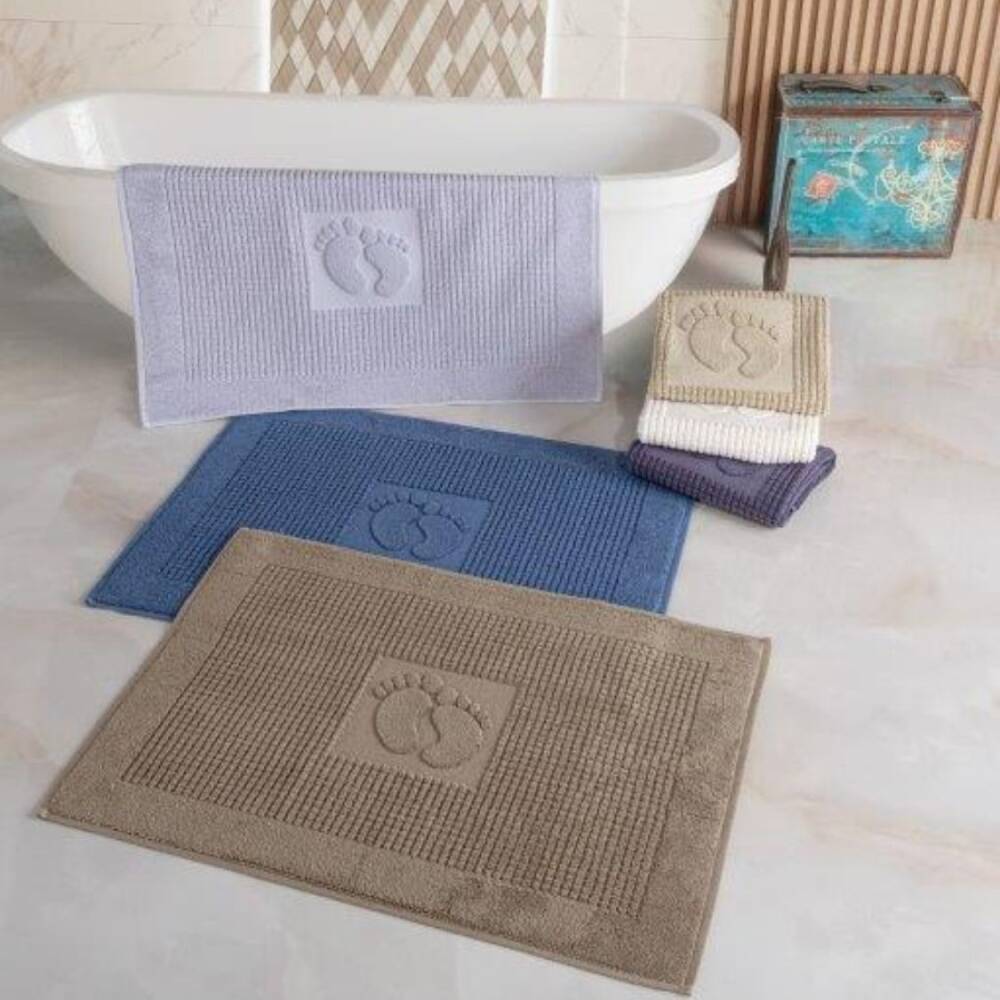 Maxstyle 50X70 cm Ayak İzli Ayak Havlusu - Maxstyle