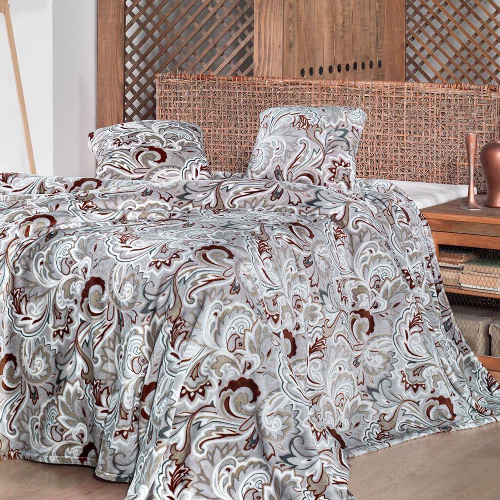 Maxstyle Bambu Lüx Lilyum Tek Kişilik Battaniye - Maxstyle