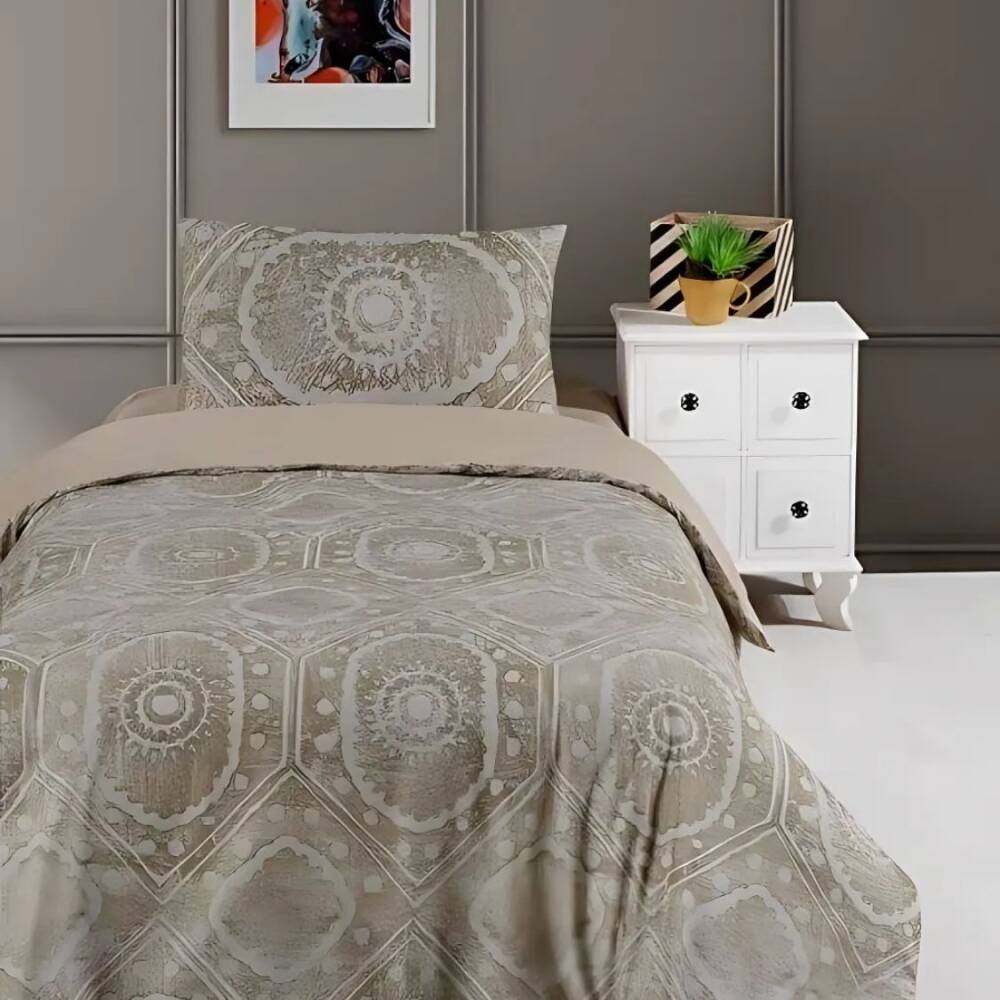 Maxstyle Poplin Deluxe Digital Capri Tek Kişilik Nevresim Takımı - Maxstyle