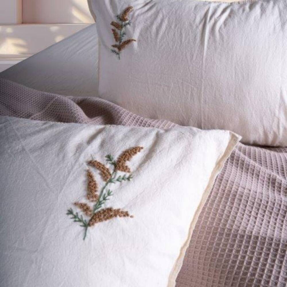 	 Maxstyle Helen Çift Kişilik Pike Takımı Bej 240x260 cm - Maxstyle