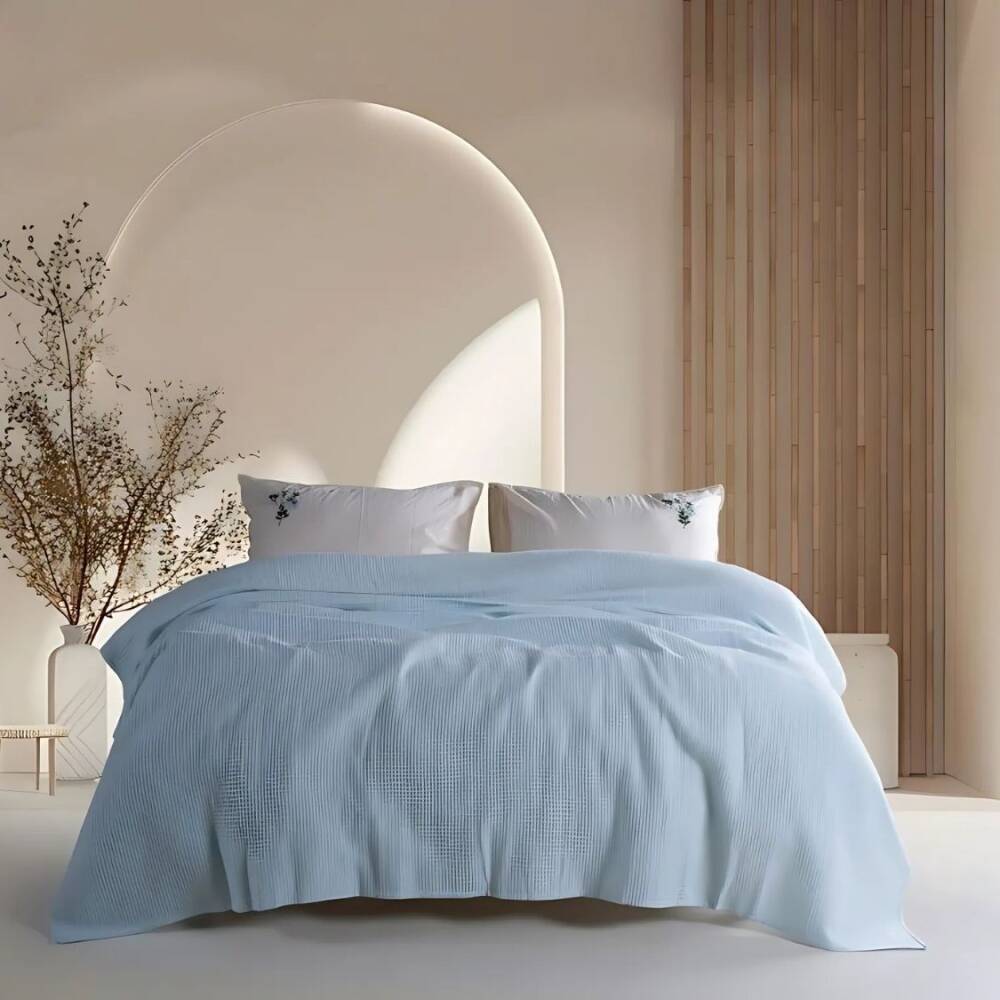 Maxstyle Helen Çift Kişilik Pike Takımı Mint 240x260 cm - 2