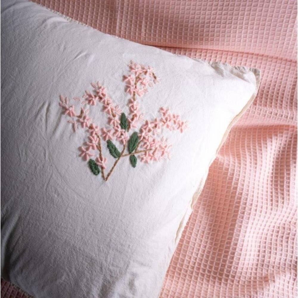 Maxstyle Helen Çift Kişilik Pike Takımı Pudra 240x260 cm - Maxstyle