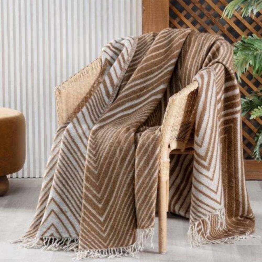 Maxstyle Herringbone 200x220 cm Çift Kişilik Battaniye - 2