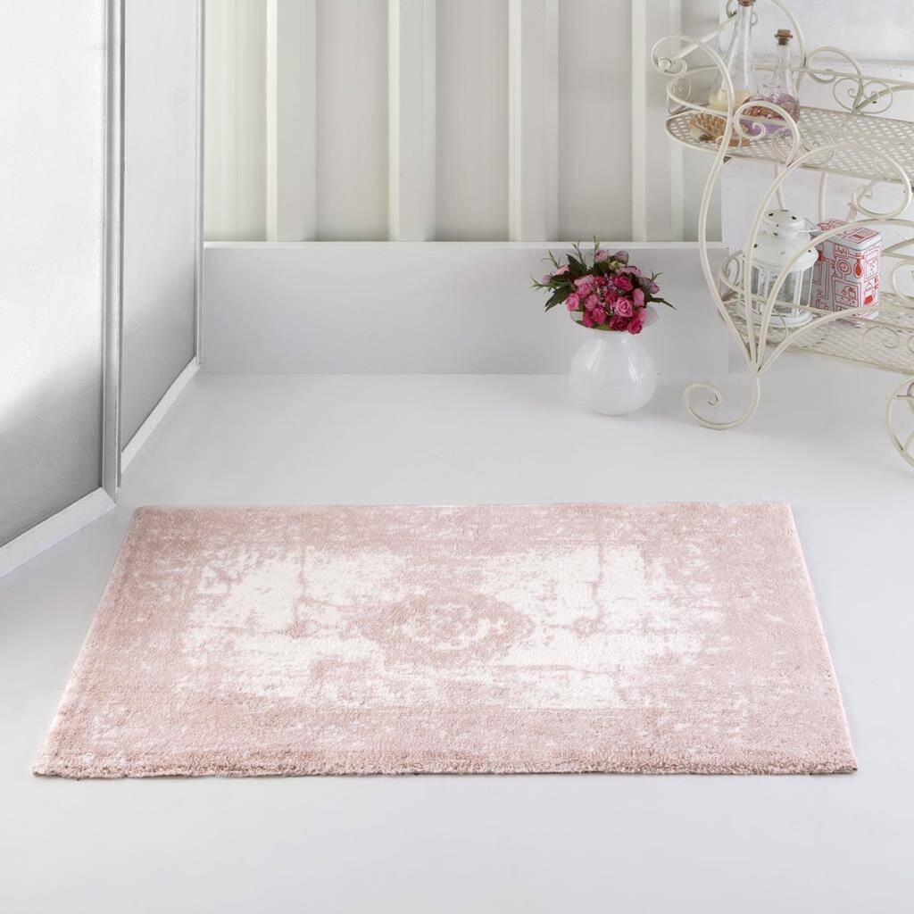 Maxstyle Jaime Pamuk Paspas Ekru-Pudra 60x90 - Maxstyle