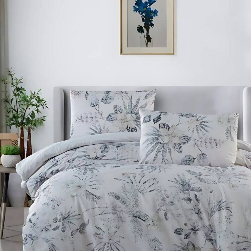 Maxstyle Poplin Deluxe Digital Nevra Çift Kişilik Nevresim Takımı 220x240 - Maxstyle