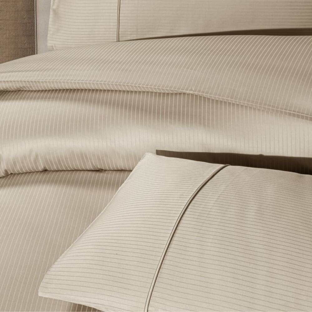 Maxstyle Premium Stripe Saten 160x220 Tek Kişilik Nevresim Takımı - 10