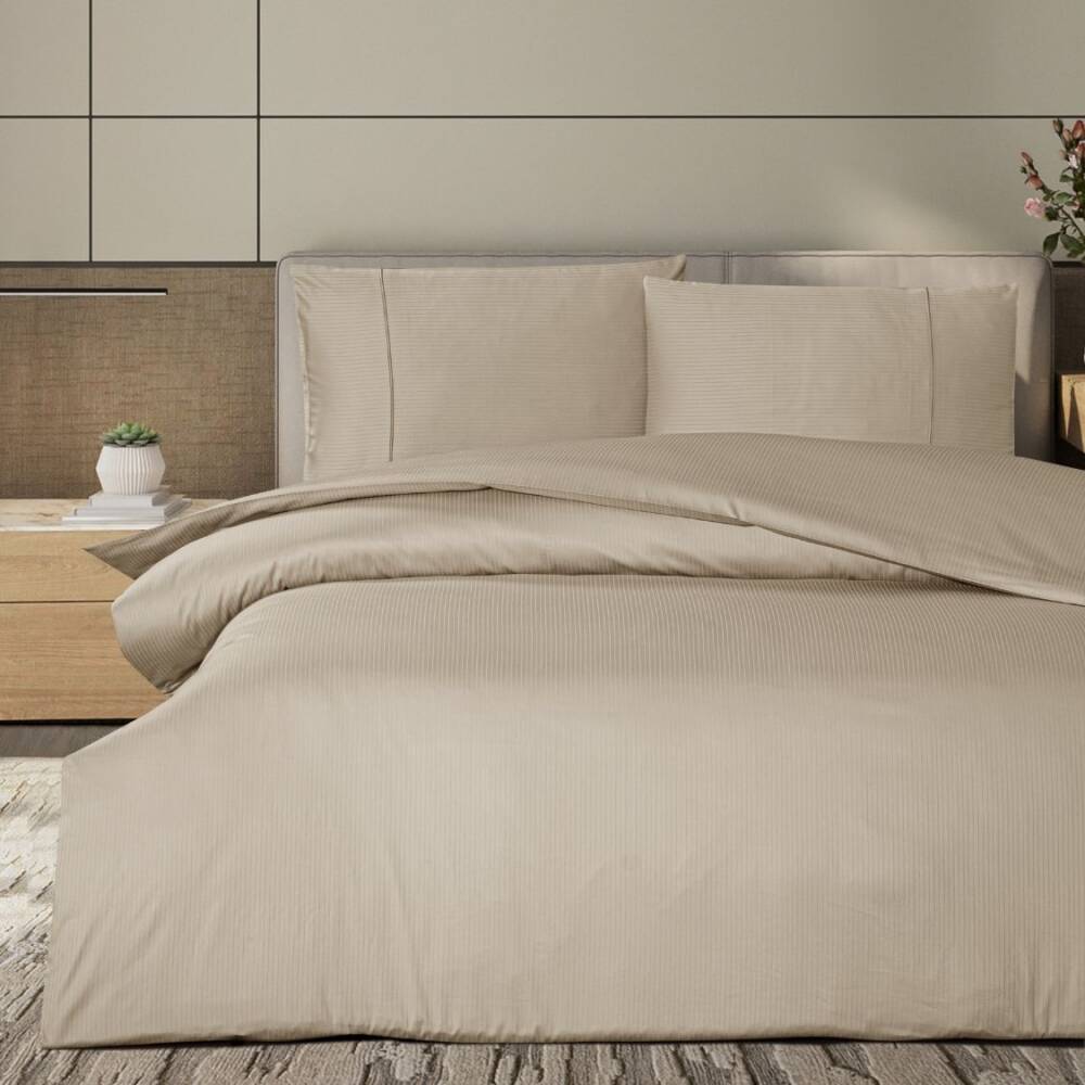 Maxstyle Premium Stripe Saten 160x220 Tek Kişilik Nevresim Takımı - 11