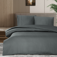 Maxstyle Premium Stripe Saten 200x220 Çift Kişilik Nevresim Takımı - 12