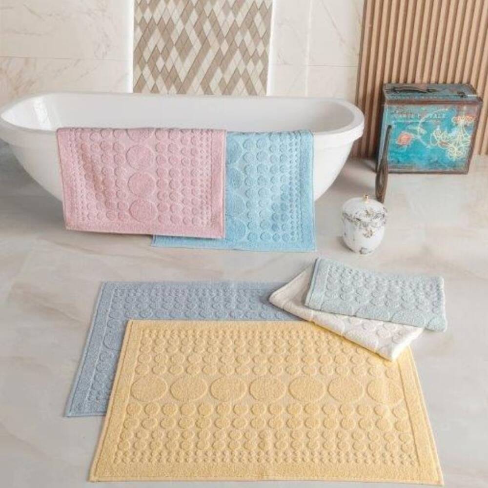 Maxstyle Puantiyeli 50x70 cm Ayak Havlusu - Maxstyle