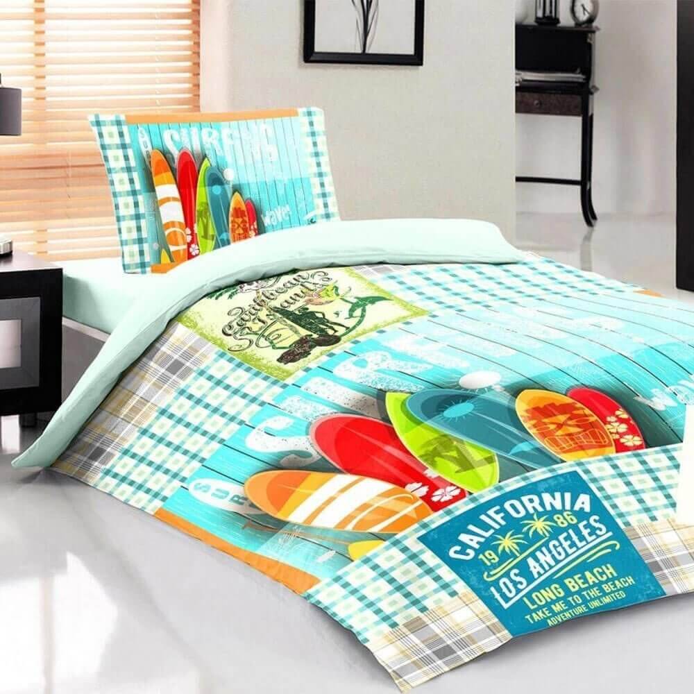 Maxstyle Surfing Digital Genç Nevresim Takımı - 1