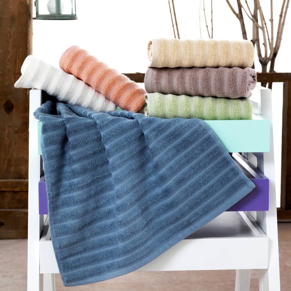 Microcotton Royal Havlu 70x140 Bej - Maxstyle