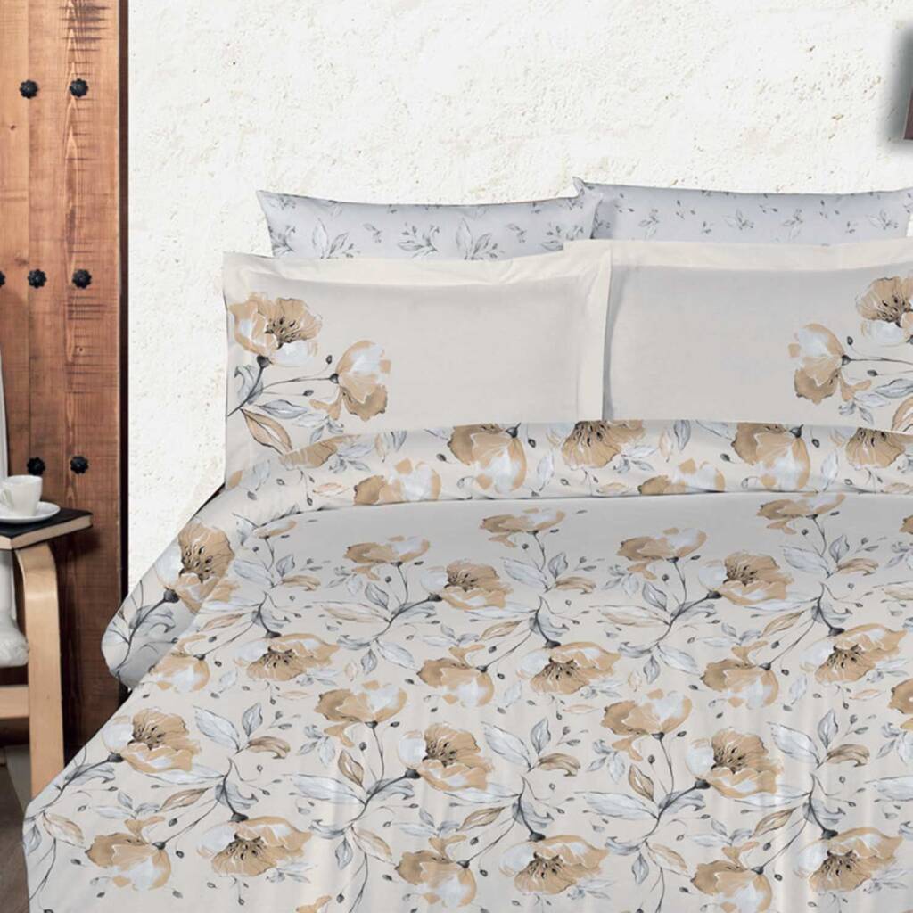 Poplin Saten Luna Çift Kişilik Nevresim Takımı - Maxstyle