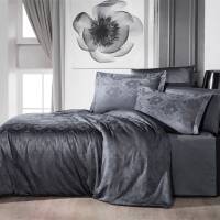 Saint Louis Prestige Antrasit Çift Kişilik Nevresim Takımı 200x220 Cm - 1