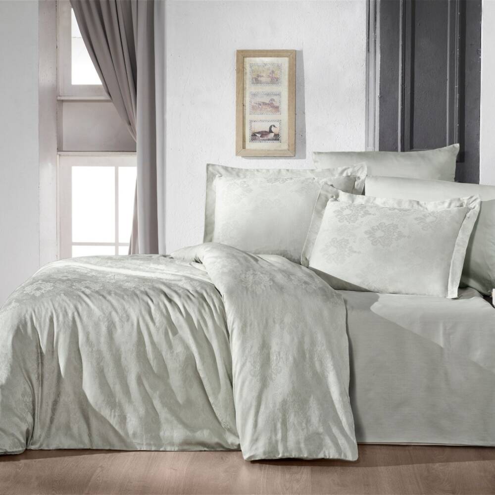 Saint Louis Prestige Koyu Yeşil Çift Kişilik Nevresim Takımı 200x220 Cm - SAINT LOUIS