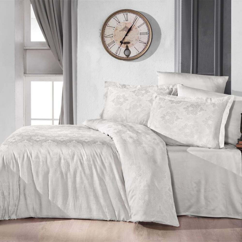 Saint Louis Prestige Krem Çift Kişilik Nevresim Takımı 200x220 Cm - SAINT LOUIS