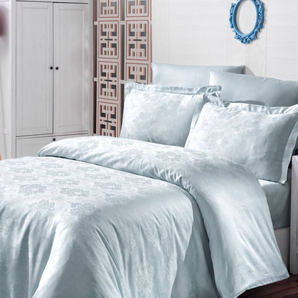 Saint Louis Prestige Mint Çift Kişilik Nevresim Takımı 200x220 Cm - SAINT LOUIS