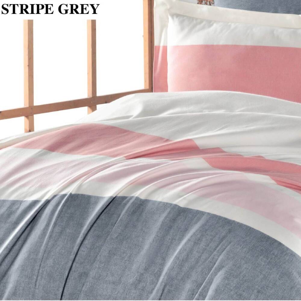 Saint Louis Stripe Çift Kişilik Nevresim Takımı 200x220 Cm - 2
