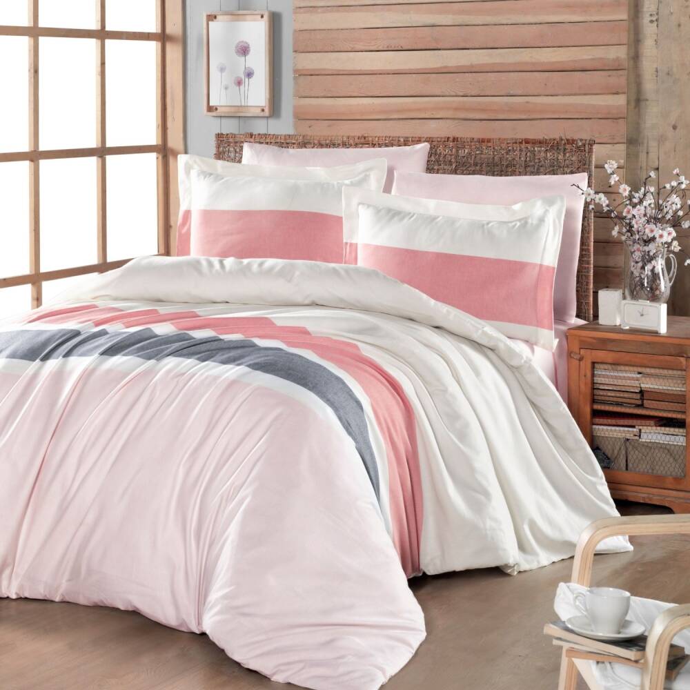 Saint Louis Stripe Çift Kişilik Nevresim Takımı 200x220 Cm - 5