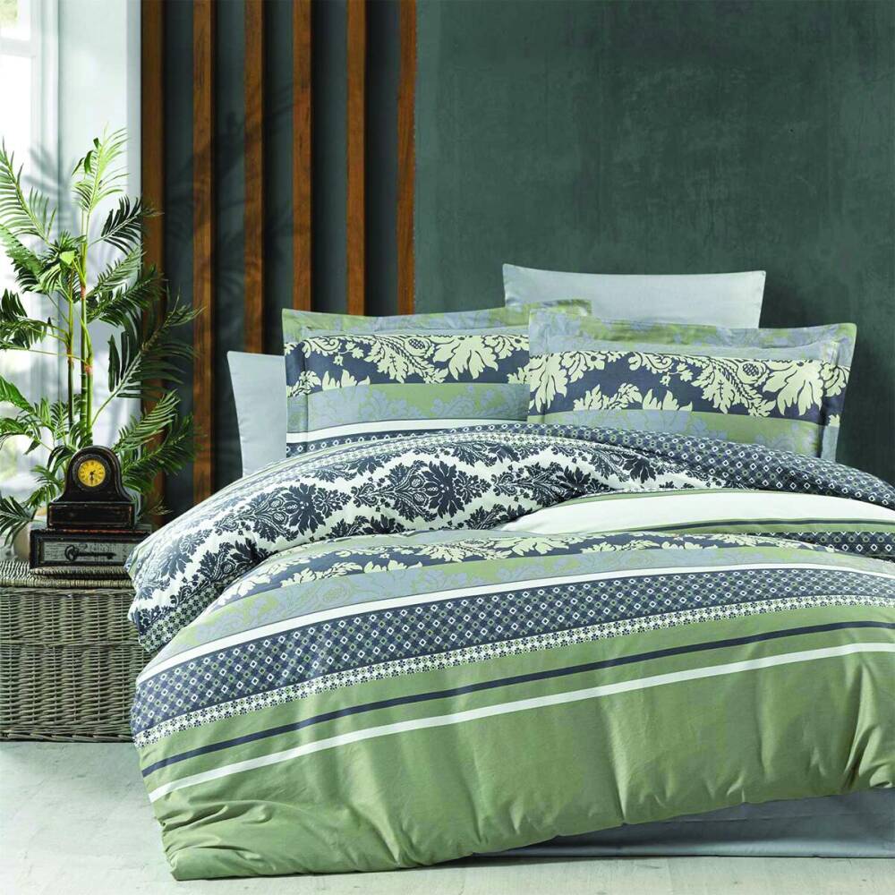 Saten Deluxe Nevresim Çift Kişilik Orlenda 220x240 cm - Maxstyle